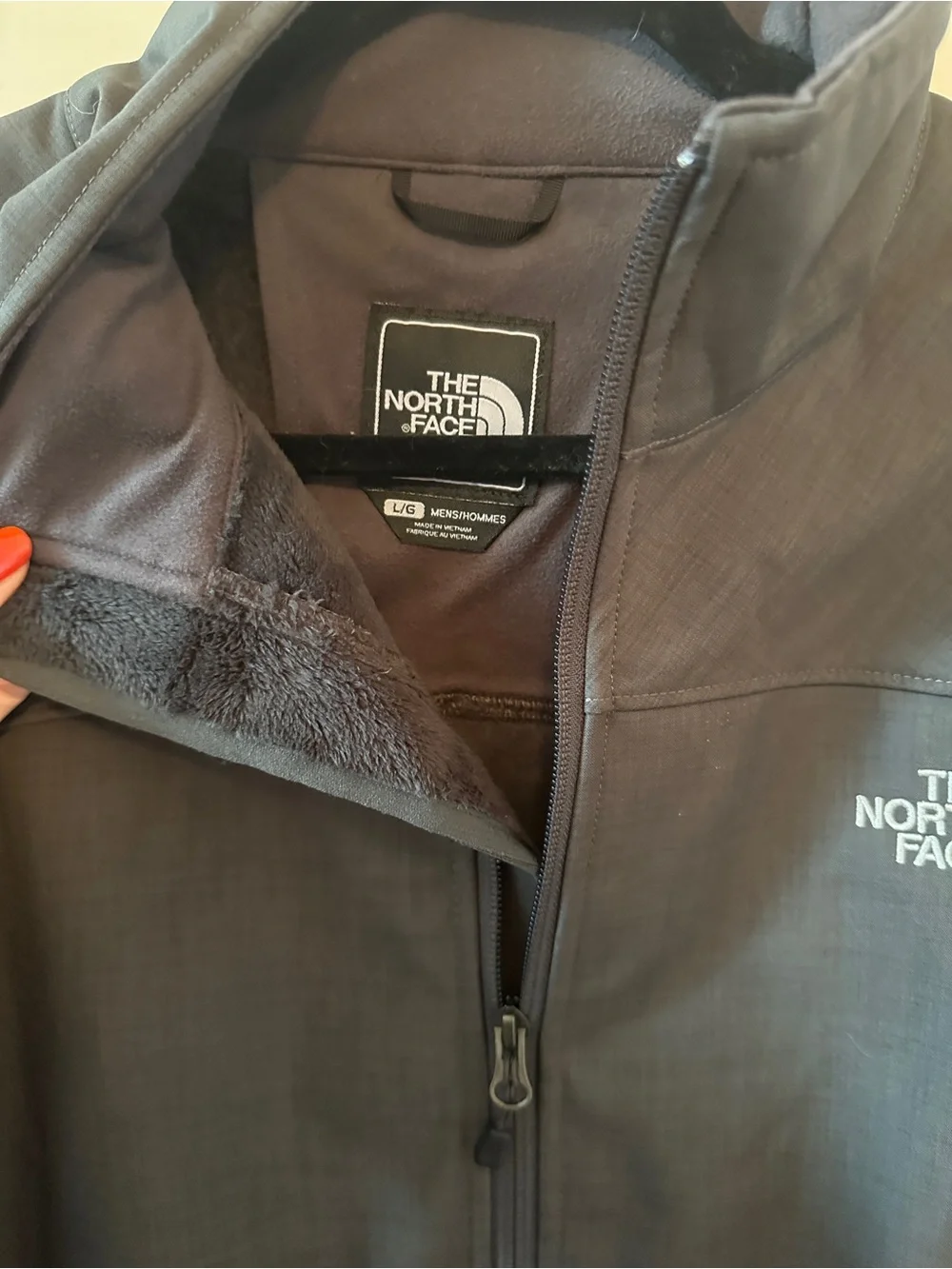 The North Face Men’s - Two-Tone Grey Softshell Jacket